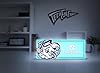 SOAR NCAA LED Ambience Light Box: Elevate Your Space with Officially Licensed Wall Décor, North Carolina Tar Heels #3