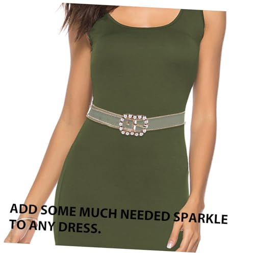Elegant Waist Chain Belt for Women Fashion Waist Belt Decorative Belt for Dress and Skirt2