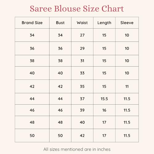 Image of Studio Shringaar Women's Cotton Stretchable (Smocked) Readymade Saree Blouse with Underarm Sweat Pads (Pack of 14 Pads)