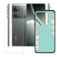 Amazon | LCEHTOGYE 適用 Realme GT Neo6 SE +強化ガラススクリーン