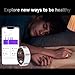 Yechiry Smart for Time Management, Steps Notification and Fitness Tracking with Touch Screen, Multiple Sports Modes, IP68 Water Proof for Climbing, Cycling (Size 8: Approx. 18.1mm /