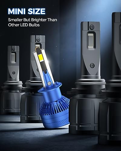 Image of Marsauto - H1 High Performance Halogen Headlight Bulb, 60000 LM 1200% Brighter 6500K White, High Beam, Low Beam and Fog Replacement Bulb, Brighter Downroad with Whiter Light (Contains 2 Bulbs)