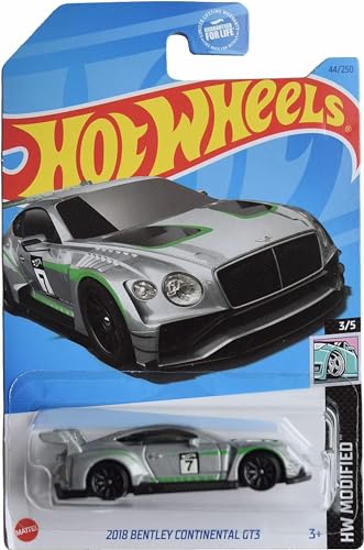 Hot Wheels Bentley Continental GT3 2018 escala 1:64 miniatura 1