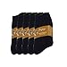 Chaussettes De Hiver De La Laine Couleur Lisse Thermique Super Épais Chaud Pour Homme Hauteur Au Dessus De La Cheville Lot De 5 Paires (Bleu, 38-46)