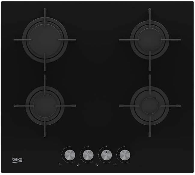 Beko HILG 64220 S piano cottura Incasso Gas Nero Beko HILG 64220 S piano cottura Incasso Gas Nero
