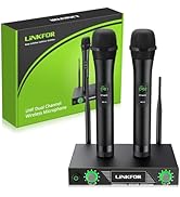 D Debra Audio AU200 Pro UHF Sistema De Micrófono Inalámbrico De 2 Pro Uhf Sistema De Microfono Inalambrico De 2 Canales Con Microfono Inalambrico Lavalier De Mano Receptor De Metal Para Fiesta