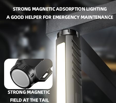 Rechargeable 10,000-Lumen Flashlight High-Lumen LED Tactical Flashlight Features 7 Modes and a Dual-Button Switch with Infrared Capability Ideal for Home Lighting and Camping scenarios。