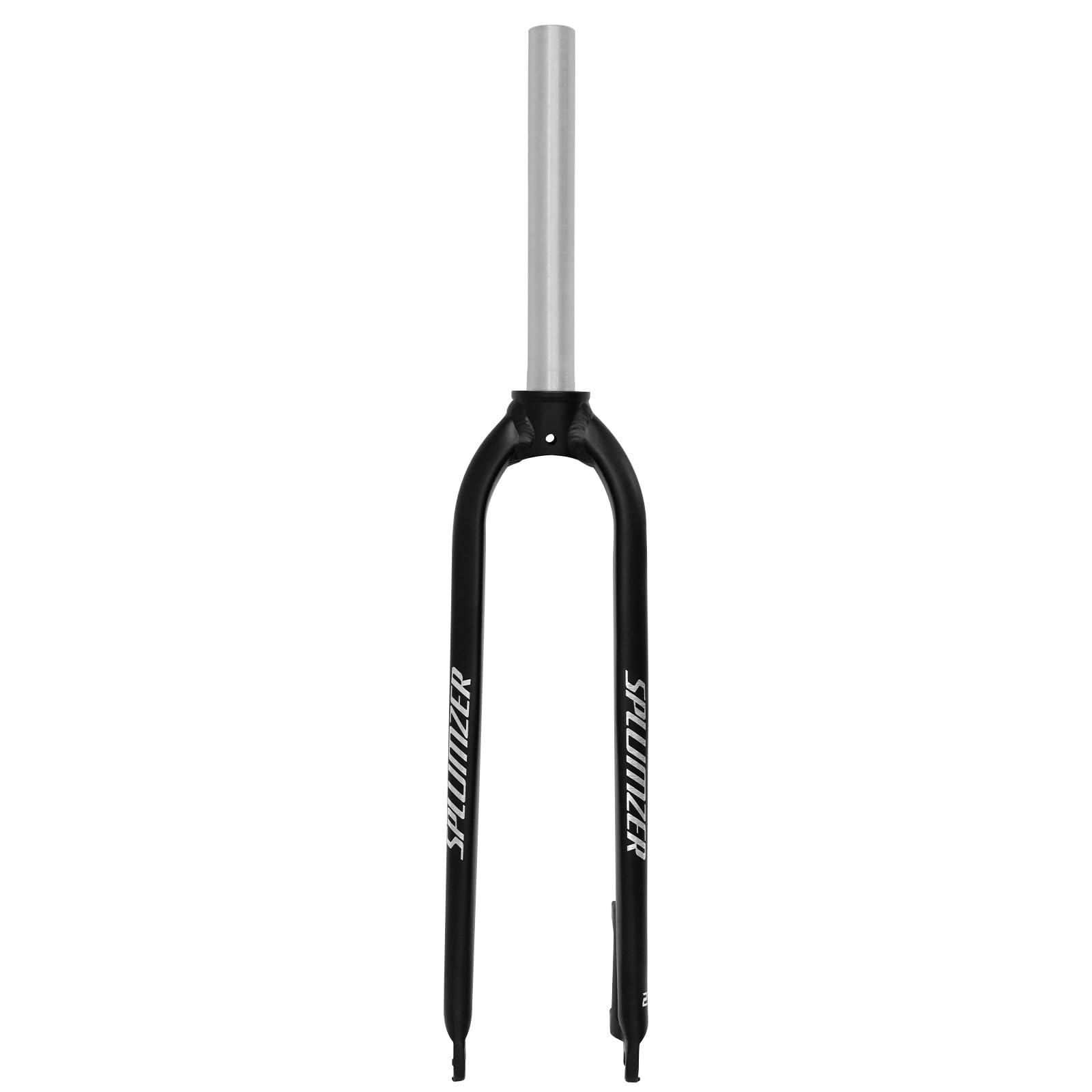 1-1/8" 26/27.5/29" Fourche VTT en Alliage d'Aluminium avec Frein à Disque Rigide, 28.6mm Tube Droit sans Filetage Fourche Avant de VTT Superlight