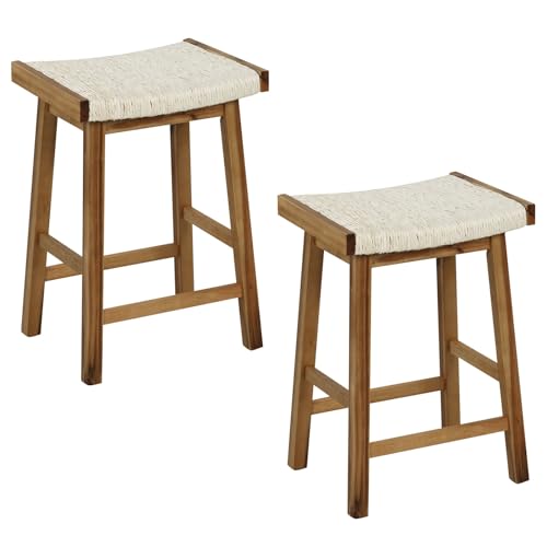 Giantex Bar Stools Set of 2, 25.5
