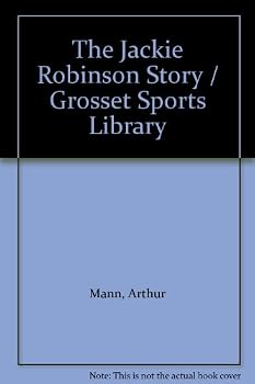 Hardcover The Jackie Robinson Story / Grosset Sports Library Book