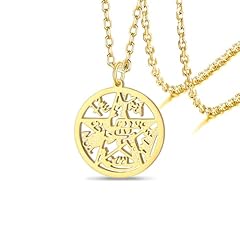 Tetragrammaton Necklace-Gold1