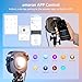 amaran Halo 60x COB LED Video Light,Ultra-Compact 63W Bi-Color 2,700K - 6,500K Studio Lighting Bowens Mount, APP Control Continuous Light for Photography,YouTube,Content Creation,Vlog (Halo 60x)