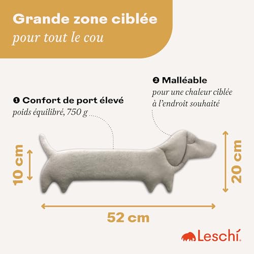 Coussin chauffant micro ondes cervicale bouillotte blé bio contre le mal de dos et de nuque