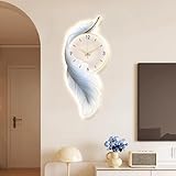 Nettoyage et entretien faciles – Conçue pour être pratique, la surface de cette élégante horloge murale décorative est lisse. Un simple coup d'éponge lui permet de conserver son aspect neuf et élégant en permanence.