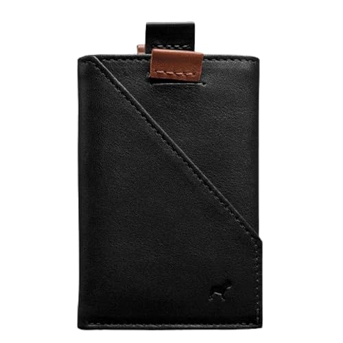 The Frenchie Co. - Speed Cardholder - Minimalist Front Pocket Wallet - Quick-Access Ultra-Slim RFID Blocking - Full-Grain Italian Leather, Holds up to 6 Cards