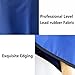 Red X-ray Protective Lead Apron Lightweight Radiation Shielding Lead Suit Adjustable Waistband Shields(0.25mmpb,Large)