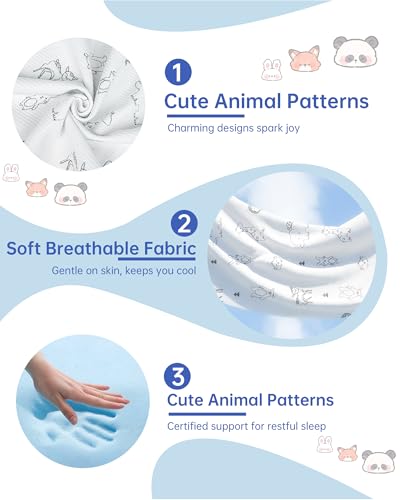 Image of Trifold Pack and Play Mattress - 38 inchx26 inch Dual-Firmness Memory Foam Pack N Play Mattresses with Travel Bag, Foldable Animal Mattress for Pack n Play, Portable & Removable Cover