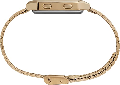 TIMEX Stainless Steel Analog White Dial Men Watch-Tw2U72500, Bandcolor-Gold - Image 2