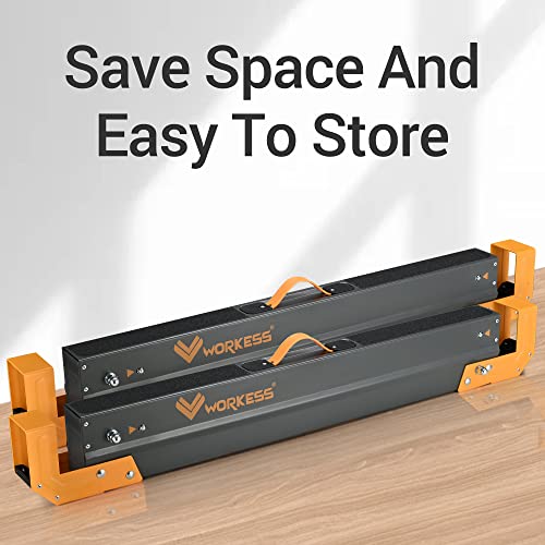 WORKESS Adjustable Height Saw Horses