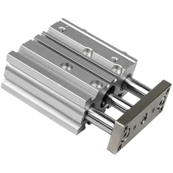 1 szt. z otworem na pręt prowadzący 12/16/20/25/32/40 mm skok 20-125 mm kompaktowy cylinder cienki trzyosiowy pneumatyczny (Trip 40 mm, MGPM16)