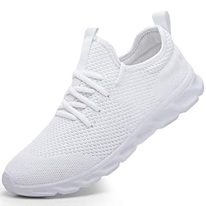 Damyuan Mens Running Walking Tennis Trainers Casual Gym Athletic Fitness Sport Shoes Fashion Sneakers Ligthweight Comfortable Working Outdoor Flat Shoes for Jogging