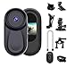 OBEST Cámara Accion 360 Visión Nocturna, Mini Camaras Deportiva Casco Moto HD 1080P, Vlog Camera Video Bodycam, POV Camara con Pantalla 0,85" Gran Angular 120 para Ciclismo, Acc Multifuncion