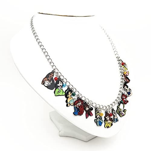 DreamWater Anime Cartoon Charm Necklace Gifts for Woman4