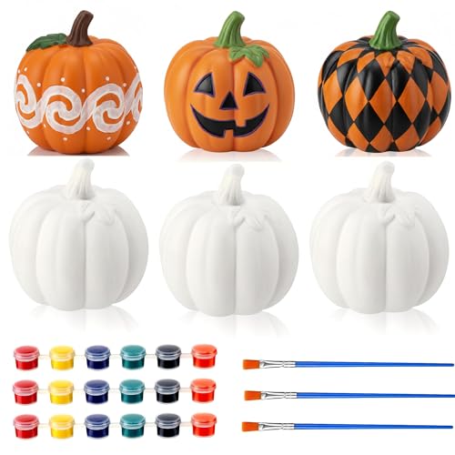 Paint Your Own Ceramic Pumpkin