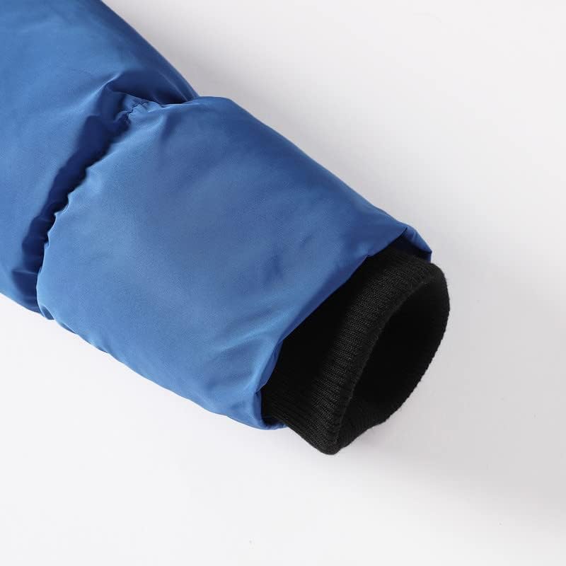 Boys Winter Coats Warm Heavy Waterproof Windproof Puffer Jacket with Detachable Fur Hood3