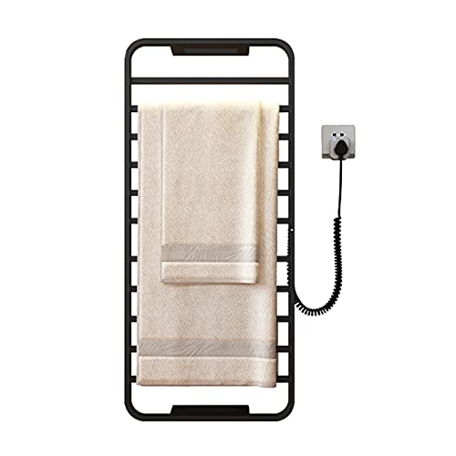Toallero de baño de pared con calefacción eléctrica de 11 barras y toma inteligente WiFi