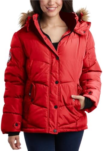 CANADA WEATHER GEAR Women's Winter Coat - Quilted Heavyweight Puffer Parka Coat โ Plus Sized Jacket for Women (S-3X)