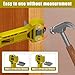Door Latch Kit, Door Latch Mortise Tool for Accurate Scoring and Chiseling, Door Installation Kit Fits for Square or Round Latch, 1-3/8