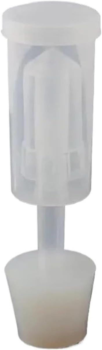 Brewing Accessories Airlock for Home Brew Beer Spirits Wine Airlock with Food Grade Drilled Silicone Stopper Fit 1 Gallon Glass Jugs Brewing Accessories