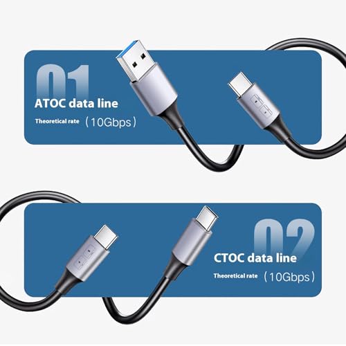 Caja Externa para Disco Sólido USB 3.1 10Gbps Aluminio miniatura 5