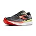 Produktbild Brooks Herren Ghost 16 Sneaker, Black/Mandarin Red/Green, 46.5 EU