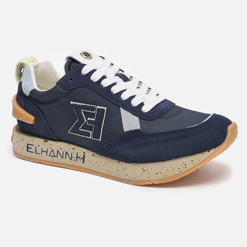 Image of ELHANN.H The SJ688 Sneaker Combines Simple Lines with a Dynamic Style. Brings Authenticity Vintage Look to the Shoes.