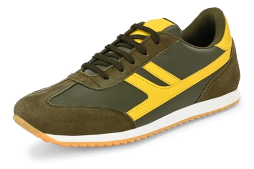Image of Server Sneakers for Men | Lightweight Casual Shoes for Walking, Training, Gym & Travel | Soft Cushion Sneaker for Boys, Strong Grip Outsole & Colourblocked Style