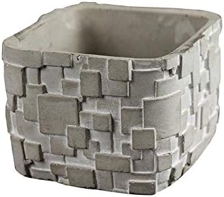 Flower Pot Silicone Mold Succulent Plant Vase Gypsum Cement Molds Concrete Clay Mould