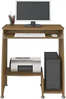 Mesa para Computador com prateleira retrátil PIXEL cor Pinho - Artely