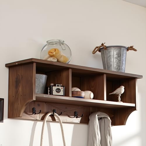 Revive Solid Wood Wall Mounted Cubby