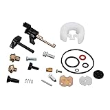 Weelparz 16010-ZE1-812 Carburetor Rebuild Kit 16010ZE2812 Compatible with Honda GXV120 GXV140 GXV160 GX110 GX140 GX120 GX160 GX200 EZ2500 F401 F401K1 F501 F501K1 FR600