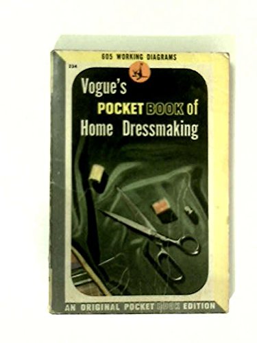 Vogue's Pocket Book of Home Dressmaking B000PRWSS0 Book Cover