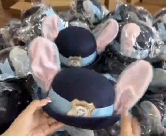 Amazon.co.jp: ズートピア ジュディ 警察官 仮装 コスプレ 帽子