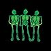 Fun Express Glow in The Dark Skeletons for Halloween (144 Pieces)