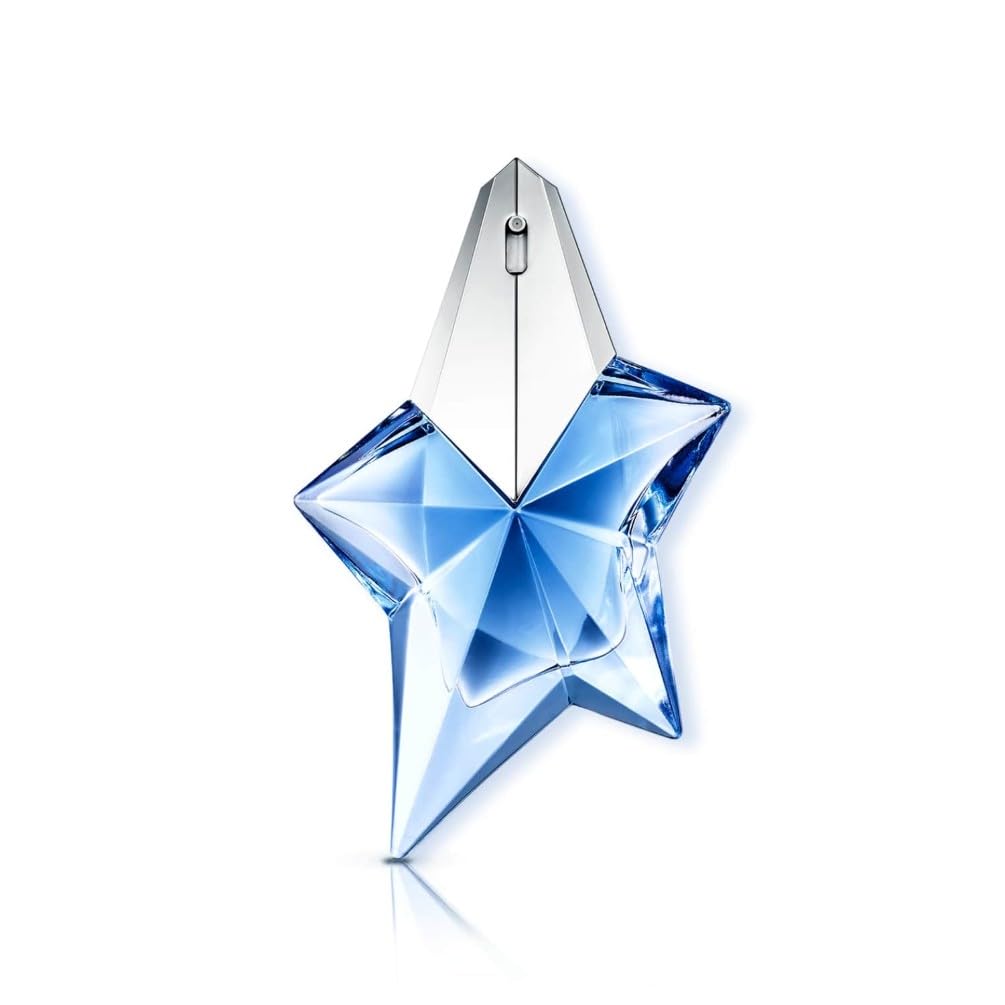 Mugler Angel Eau de Parfum for Women, Oriental Gourmand Fragrance with Sweet Red Fruits, Caramel, Vanilla, Patchouli, Bold, Sensual, Seductive Scent, Long-Lasting Refillable Perfume