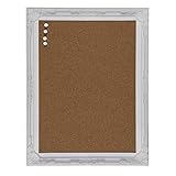 Weißer Rahmen auf alt gemacht (Antik-Stil), passend zum romantischen Wohnstil, zum Landhausstil oder zum Shabby-Look