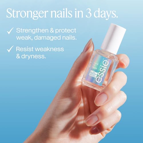 Image of essie nail care, strengthener treatment, vegan, Hard To Resist Advanced, 0.46 fl oz