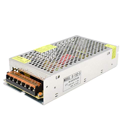 Alimentation 5V 30A Transformateur LED 150W Commutation Alimentation AC 110V/220V DC 5V transformateur d'alimentation pour Bandes LED Cover