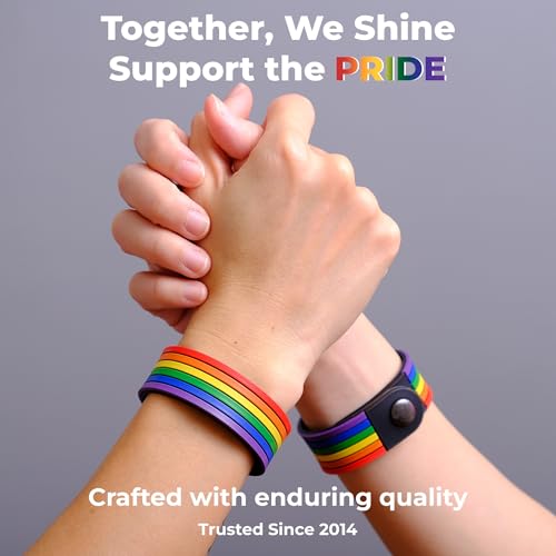 Pulsera Rainbow Pride para hombres y mujeres miniatura 2