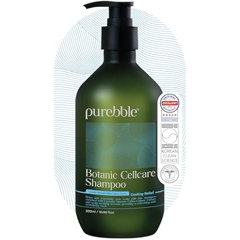 PUREBBLE Cooling Relief Shampoo 500ml Cover